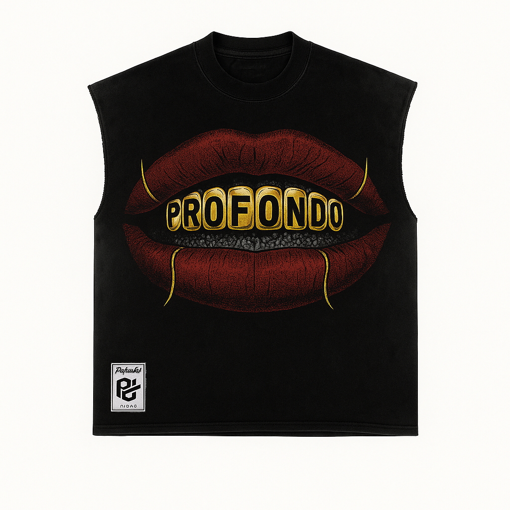 PROFONDO GRILLZ T-shirt “SHUT THE F* UP” EDITION**