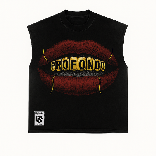 PROFONDO GRILLZ T-shirt “SHUT THE F* UP” EDITION**